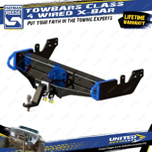 Hayman Reese Towbars Class 4 Wired X-Bar for Nissan Patrol Y61 CAB CHASSIS BLUE