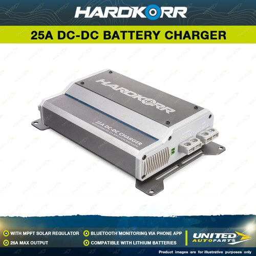 Hardkorr DC-DC Battery Charger With MPPT Solar Regulator - Max Output 25A