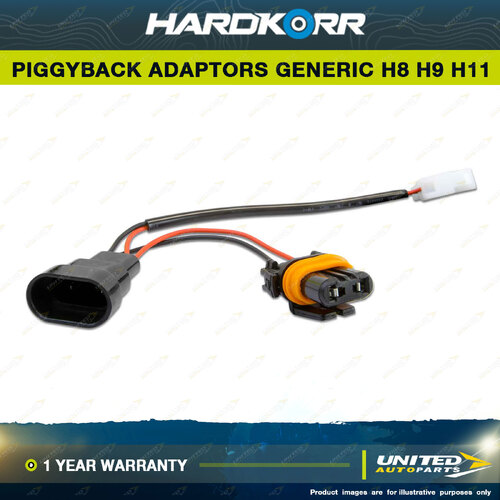 Hardkorr Piggyback Adaptors Generic ¨C Connector Types Available H8 H9 H11