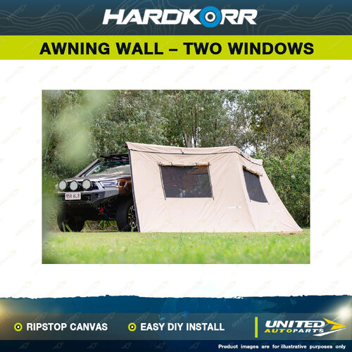 Hardkorr Awning Wall Two Windows to Suit the Hardkorr 270 Degree Awning