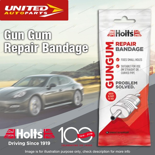 Holts Gun Gum Silencer Repair Bandage Suitable for use on straight/curved pipes