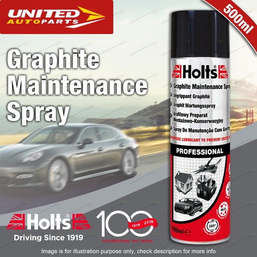 Holts Professional Graphite Maintenace Spray 500ML Multi purpose lubricant