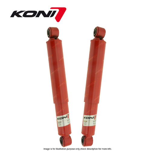 Koni Rear Gas Heavy Track Shock Absorbers for Mitsubishi Challenger PA II