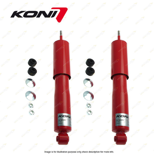 2x Front KONI Heavy Track Shock Absorbers for Ford Bronco 250 I6 351 302 Petrol