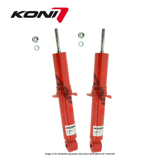 2x Front KONI Heavy Track Raid Shock Absorbers for Isuzu MU-X UCR UCS 13-On