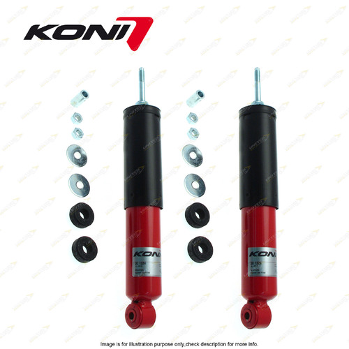 2x Front KONI Heavy Track Gas Shock Absorbers for Lada Niva 4WD Wagon 88-99