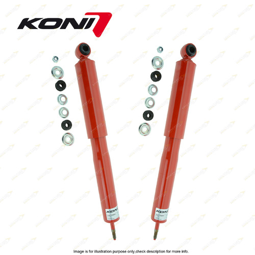 2x Rear KONI Heavy Track Gas Shocks for Land Rover Defender County 90 110 130