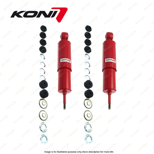 2x Rear KONI Raid Shock Absorbers for Land Rover Defender 130 Cab Chassis 94-16