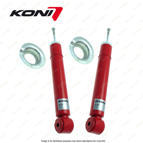 2 Front KONI Heavy Track Shock Absorbers for Mitsubishi Pajero NM NP NS NT NW NX