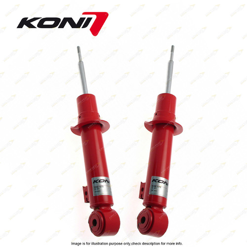 2x Front KONI Heavy Track Gas Shock Absorbers for Mitsubishi Pajero Sport QE QF