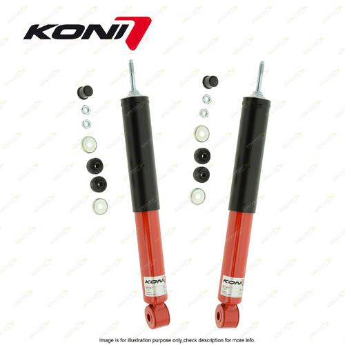 2x Rear KONI Heavy Track Gas Shock Absorbers for Mitsubishi Pajero NH NJ NK NL