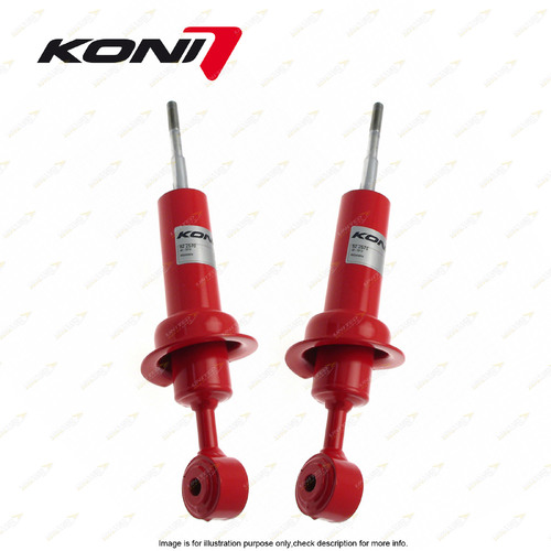 2x Front KONI Heavy Track Shock Absorbers for Nissan Navara D40 Pathfinder R51