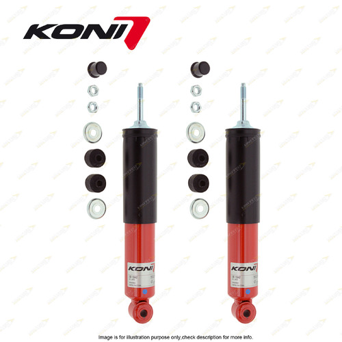 2x Front KONI Heavy Track Gas Shock Absorbers for Nissan Navara D21 D22 86-08