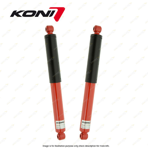 2x Rear KONI Heavy Track Gas Shock Absorbers for Nissan Navara D21 D22 86-08