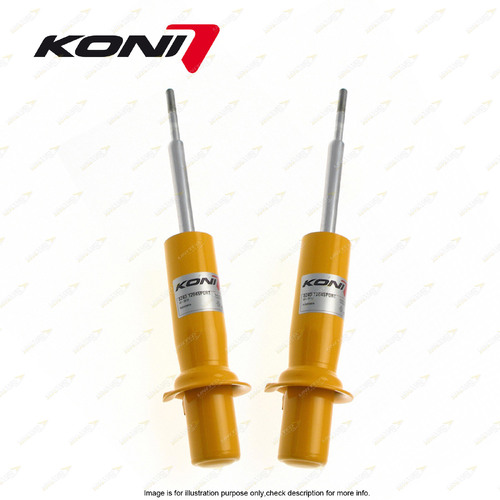 2x Front KONI Heavy Track Gas Shock Absorbers for Ssangyong Rexton Y200 03-07