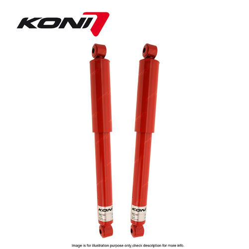 2x Rear KONI Heavy Track Gas Shock Absorbers for Suzuki Jimny JB43 SN413 98-19