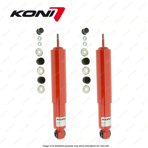 2x Front KONI Heavy Track Shocks for Toyota Landcruiser FJ HJ HZJ FZJ 75 Series