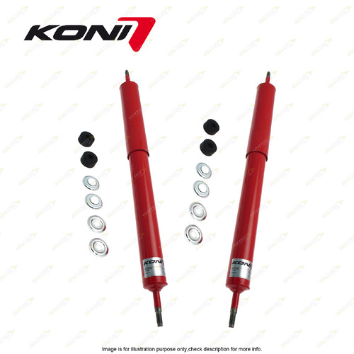 2 Front KONI Heavy Track Shocks for Toyota Landcruiser FZJ HDJ HZJ 80 105 Series