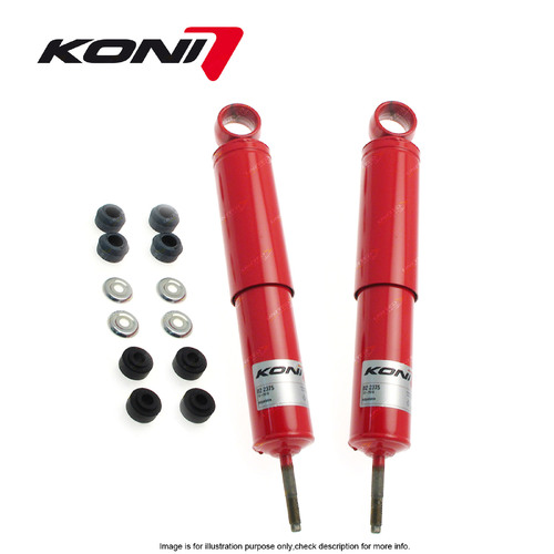 2x Rear KONI Heavy Track Shock Absorbers for Toyota Landcruiser LJ70 RJ70 85-91