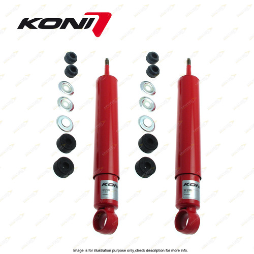 2x Rear KONI Heavy Track Shocks for Toyota Landcruiser FZJ HDJ HZJ 80 105 Series