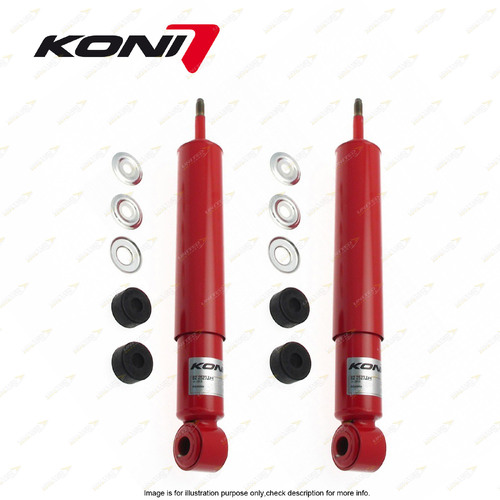 2x Rear KONI Heavy Track Shocks for Toyota Landcruiser Prado 120 150 155 Series