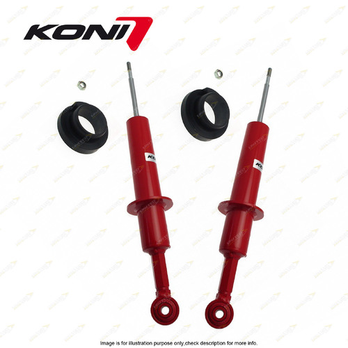 2x Front KONI Raid Shock Absorbers for Toyota FJ Cruiser GSJ15R 4WD Wagon 11-16