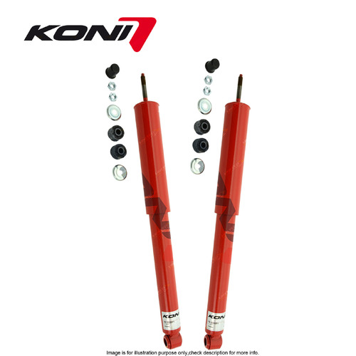 2 Rear KONI Classic Adjustable Shock Absorbers for GM Holden Commodore VB - VS