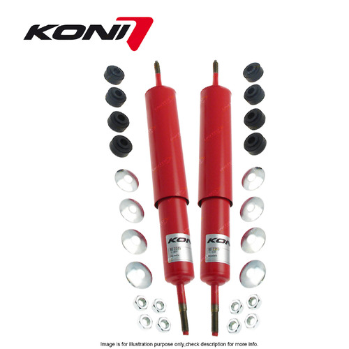 2 Rear KONI Classic Adjustable Shock Absorbers for Falcon Fairmont EA - EL LTD