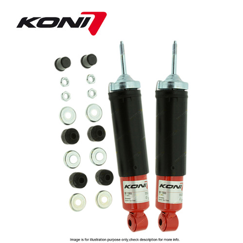 2 Front KONI Heavy Track Adj Shocks for Holden Jackaroo UBS 16 17 52 55 Rodeo TF