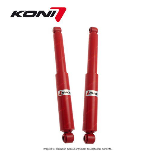 2 x Rear KONI Heavy Track Adjustable Shock Absorbers for Ford Courier 1985-1992