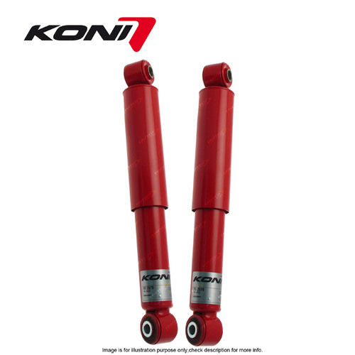 2 x Rear KONI Heavy Track Adjustable Shock Absorbers for Volkswagen Caddy 3 4