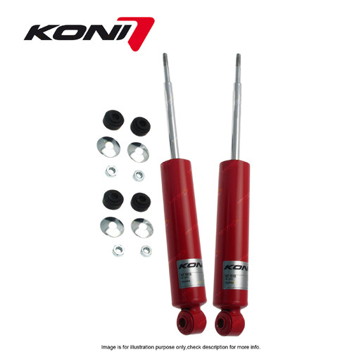 2 x Front KONI Heavy Track Adj Shocks for Ford Bronco E250 E350 F100 F150 F250