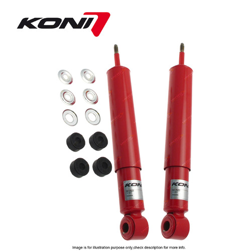 2 x Rear KONI Heavy Track Adj Shocks for Toyota Landcruiser Prado 120 125 150