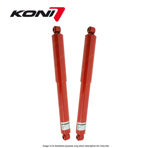 2 x Rear KONI Heavy Track Adjustable Shock Absorbers for Isuzu D-Max 4WD