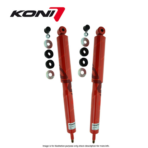 2 x Front KONI Heavy Track Adj Shock Absorbers for Mercedes G-Series W461 W463