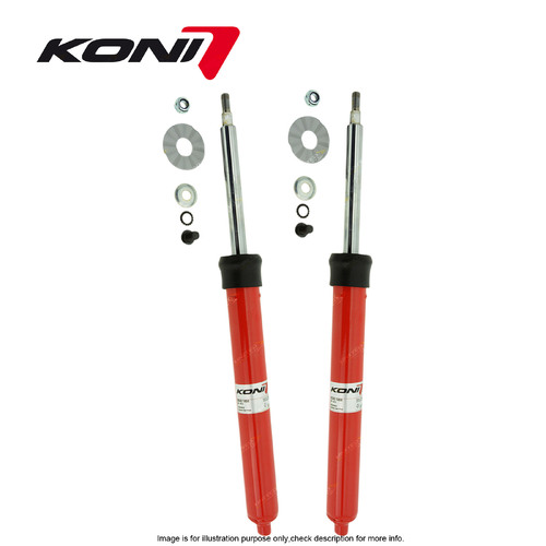 2 Front KONI Heavy Track Adjustable Shock Absorbers for Mitsubishi Pajero iO 4WD