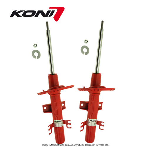 2 x Front KONI Heavy Track Adj Shock Absorbers for Volkswagen Transporter T5 T6