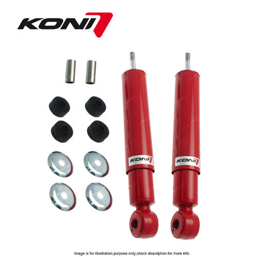 2 x Rear KONI Heavy Track Adjustable Shock Absorbers for Toyota Landcruiser 200