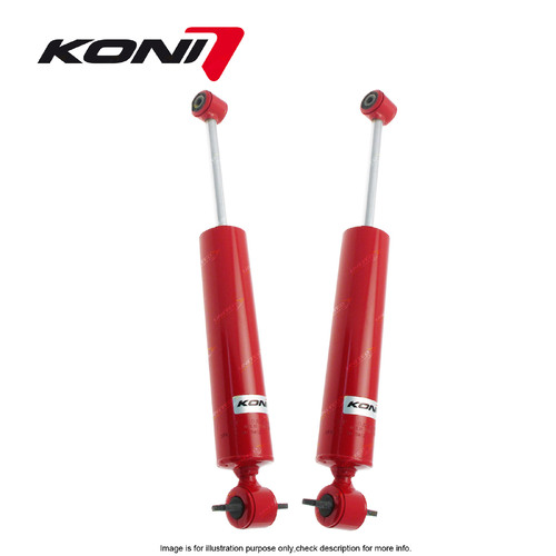 2 x Front KONI HT RAID Raised Shock Absorbers for Land Rover Discovery 2 99-04