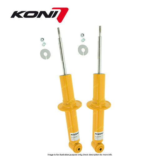 2 x Rear KONI Sport Adjustable Shock Absorbers for Audi A6 C4Q 100 200 C3 44