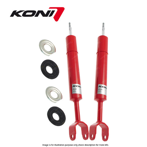 2 Front KONI Special Adj Shock Absorbers for Audi A4 B5 A6 C5 4B 1994-2004