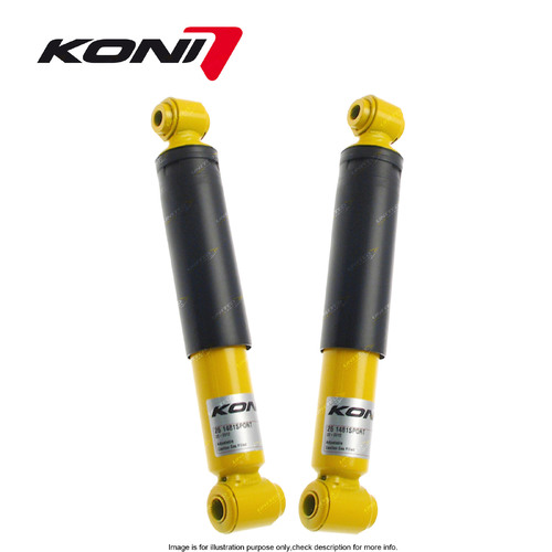 2 x Rear KONI Sport Adjustable Shock Absorbers for Citroen AX Saxo 1986-2004