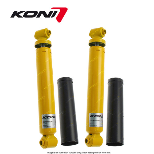 2 x Rear KONI Sport Adjustable Shock Absorbers for Volvo 740 960 84-97