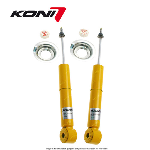 2 x Rear KONI Sport Adjustable Shock Absorbers for Subaru Legacy Liberty 2.0 3.0