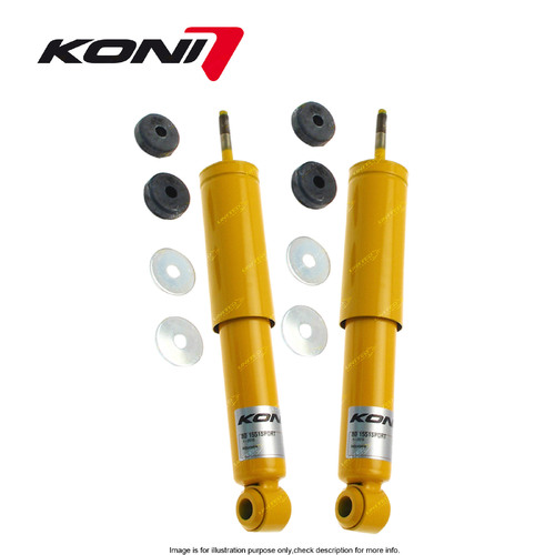 2 x Front KONI Sport Adj Shock Absorbers for Alfa Romeo Giulia Montreal Spider