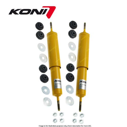 2 x Rear KONI Sport Adj Shock Absorbers for Alfa Romeo Giulia Montreal Spider