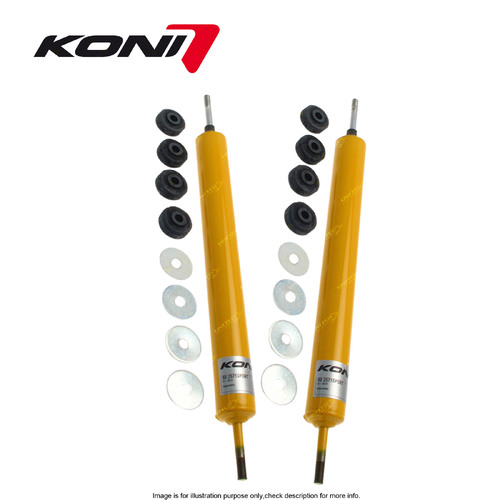 2 x Rear KONI Sport Adjustable Shock Absorbers for Alfa Romeo 75 Alfetta GTV6