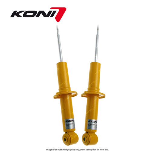 2 Rear KONI Sport Adjustable Shock Absorbers for Audi A6 S4 S6 C4 100 200 C3 V8