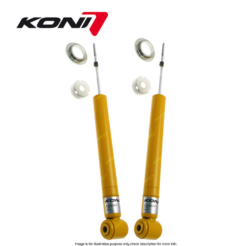 2 x Rear KONI Sport Adjustable Shock Absorbers for Holden Vectra JR JS 96-02