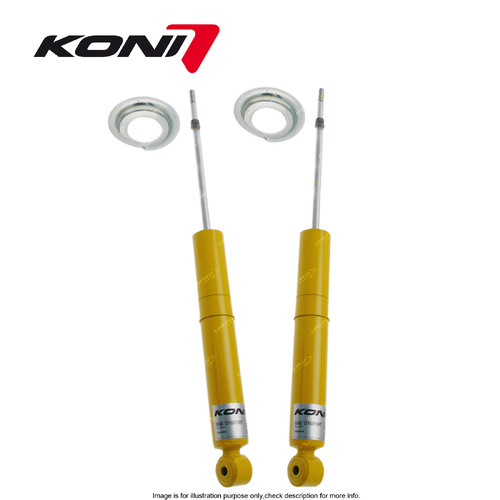 2 x Rear KONI Sport Adj Shocks for Toyota Paseo Starlet EP81 EP82 NP80 EP91